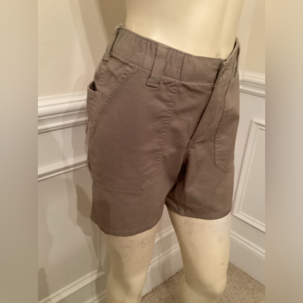 Carhartt WN RUGGED FLEX CANVAS WORK SHORT SZ 6 R NWT
